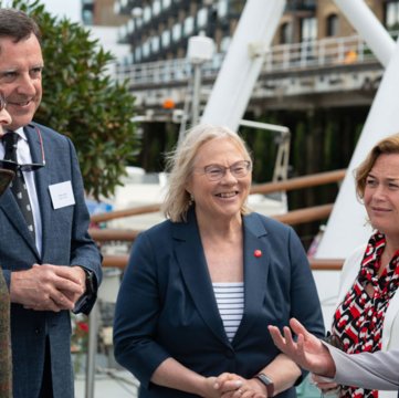 Princess Royal sees Riverside Personal Safety course in action