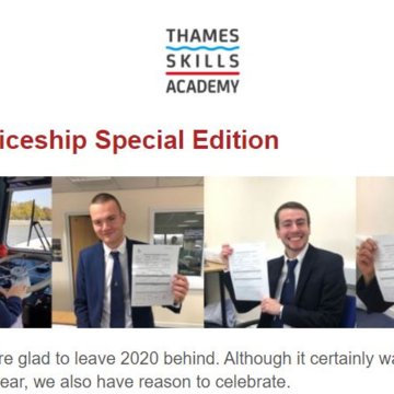 January Newsletter - Apprenticeship special